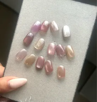 メンズ ネイル akari✨千葉駅 全メニューメンズ🉑のネイルデザイン