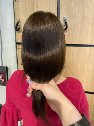 セミロング 髪質改善サロン 梅田/ヨナミネのヘアスタイル