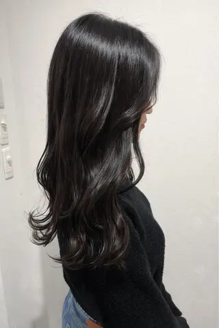 ロング ミディアム／ ヒグレアキコのヘアスタイル