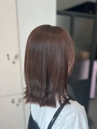 ミディアム カラー Dia アキヨシ ミユのヘアスタイル