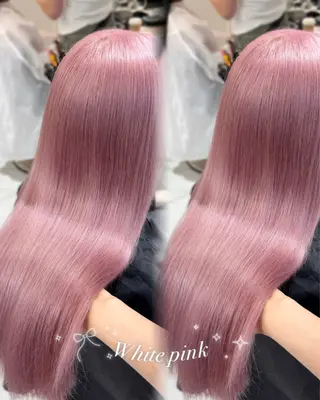 ロング カラー 盛れる顔まわり🤍 渋谷/Risa🎀のヘアスタイル