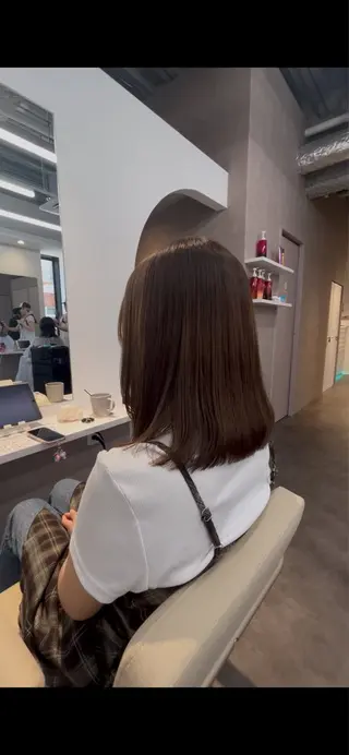 ミディアム rame 福岡香椎店 /utacoのヘアスタイル