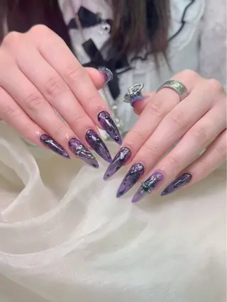 ネイル lucky nail 歌舞伎町のネイルデザイン