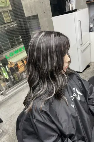 セミロング カラー 指名数No.1 /NAOYAのヘアスタイル