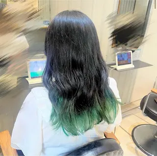 セミロング カラー 🌷お洒落推しカラー moe🐰🌷のヘアスタイル