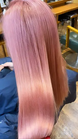 ロング カラー マンツーマン 美容師💚コウブチのヘアスタイル