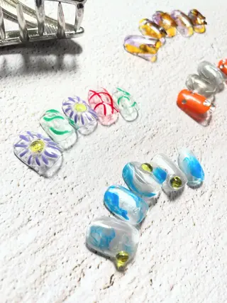 ネイル posa nail モエミのネイルデザイン