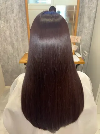 ロング KAEDE💖 縮毛矯正/艶カラーのヘアスタイル