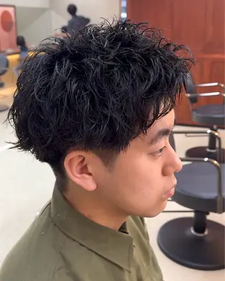 ショート 岡本 拡夢のヘアスタイル