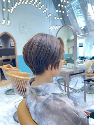 ショート ショート/ボブ 艶髪カラーTOSHIのヘアスタイル