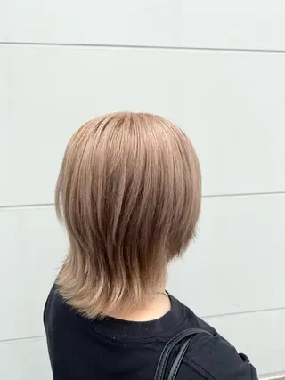 ショート カラー まさき✂︎ /ブリーチカラーのヘアスタイル