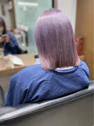カラー yasuハイトーン/ デザインカラーのヘアスタイル