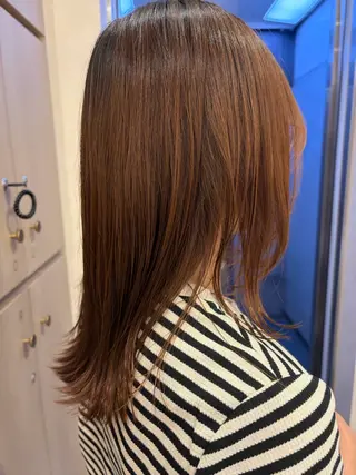 ミディアム Ha naのヘアスタイル