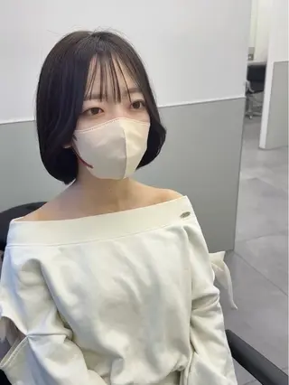 ミディアム カラー 韓国ヘア🇰🇷 スズキのヘアスタイル