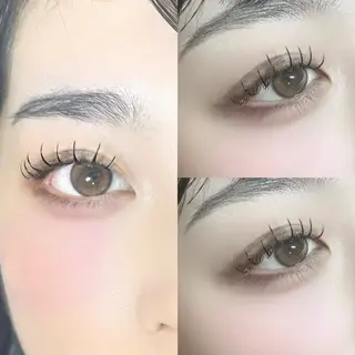マツエク・マツパ 束感まつげ さりなのマツエク・マツパデザイン