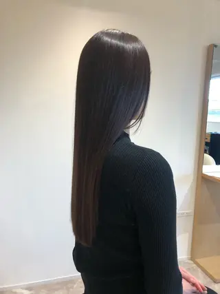 ロング soy kufu 川勝のヘアスタイル