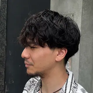 パーマ メンズ BELO OSAKA マオのヘアスタイル