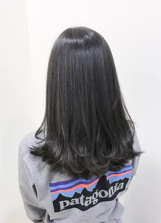 セミロング 常山 篤志のヘアスタイル
