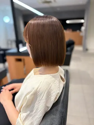 ショート 髪質改善・水素カラー ARIA(ému)のヘアスタイル