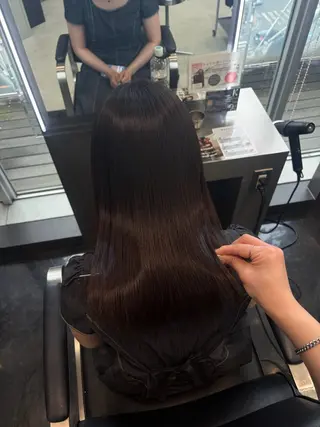 ロング カラー パーマ ヘアアレンジ メンズ 髪質改善/艶髪 /SARA💕のヘアスタイル
