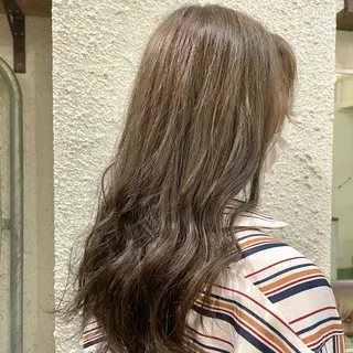 セミロング カラー ヘアアレンジ 🎀レイヤー 透明感 カラーyuuri🎀のヘアスタイル