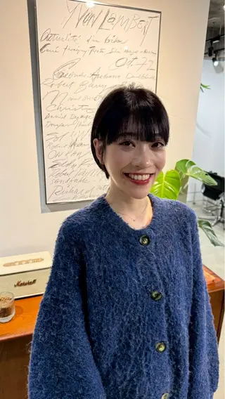 ショート カラー kaito /都立大学herのヘアスタイル