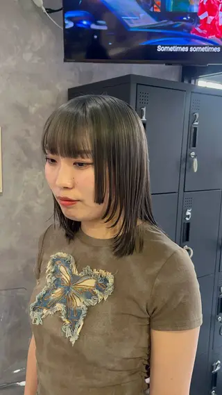 ロング カラー 🐈‍⬛吉澤 汀彩🐈‍⬛のヘアスタイル
