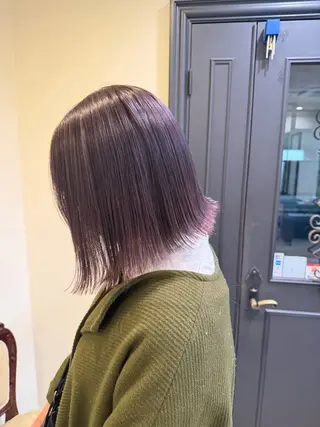 ミディアム カラー Karin／ レイヤーブリーチ🥀のヘアスタイル