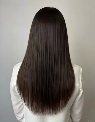 ロング 松田 楽のヘアスタイル