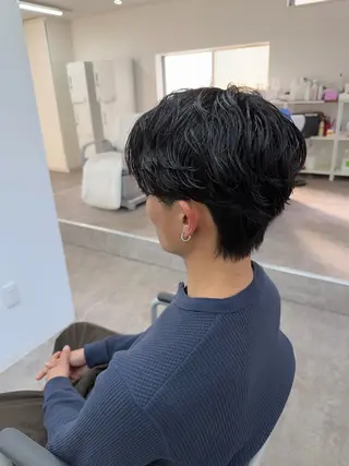 パーマ メンズ gram高岡/ yuyaのヘアスタイル