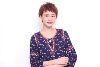ショート カラー noa ノアのヘアスタイル
