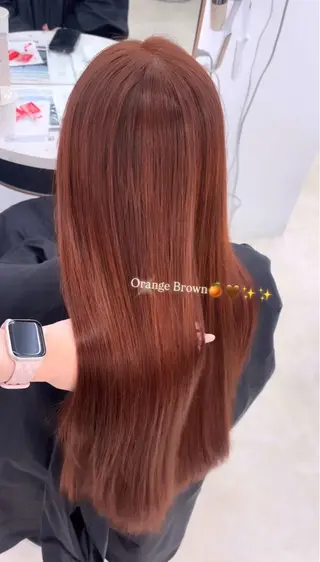 ロング カラー Ramu🎀茶屋町 モデル様募集中♡のヘアスタイル
