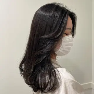 ミディアム パーマ ヘアアレンジ ネイル マツエク・マツパ 当日予約⭕️ Rene’のヘアスタイル