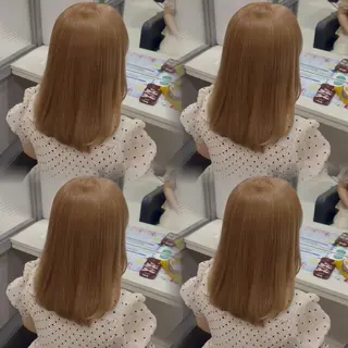 ロング カラー 🦋REISA🦋 エクステ×ハイトーンのヘアスタイル