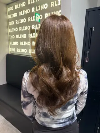 ロング カラー ヘアアレンジ Kd /名古屋カラーモデルのヘアスタイル