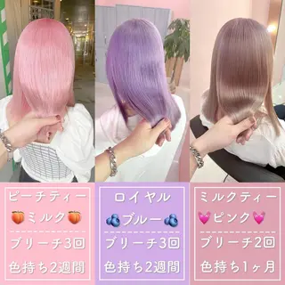 ミディアム カラー ヘアアレンジ メンズ ハイトーン特化💍 NØRN💍韓国のヘアスタイル