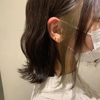 ミディアム カラー 韓国スタイル🇰🇷 annaのヘアスタイル