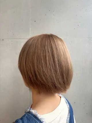 セミロング カラー 🍀🩶ナチュラル ハイトーン/はちすのヘアスタイル
