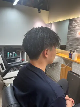 ミディアム パーマ メンズ FRISEUR/高瀬 晴乃祐のヘアスタイル