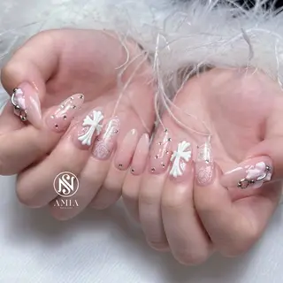 ロング 🌟AMIA BEAUTY🌟のネイルデザイン