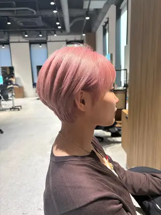 ショート 髪質改善カラー/ レイヤー/望月うららのヘアスタイル