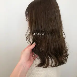 ミディアム カラー Parve Mix /頓宮 稚愛🤍のヘアスタイル