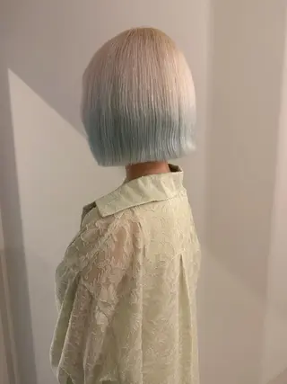 ショート カラー 渋谷 留菜のヘアスタイル