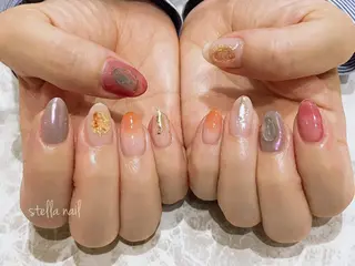 ネイル privatesa lon☆stellaのネイルデザイン