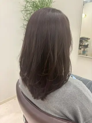 カラー セミロング 🌜ROW町田 🌛 公式のヘアスタイル