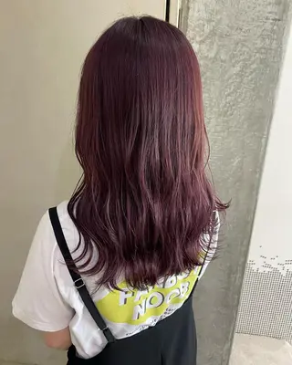 ミディアム カラー 清村 和音のヘアスタイル