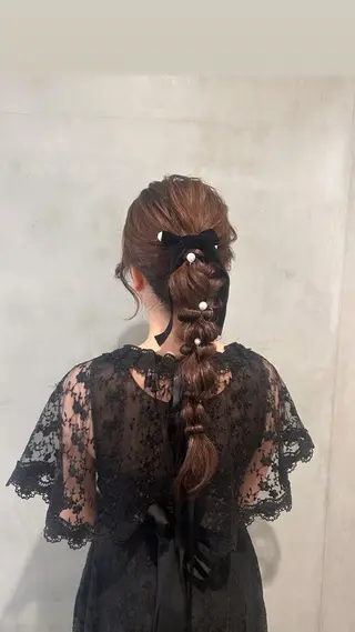 ロング ヘアアレンジ タナカ カナ🫧のヘアスタイル