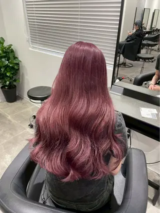 ロング カラー 韓国っぽ×透け感🪽 Fumi 🤍のヘアスタイル