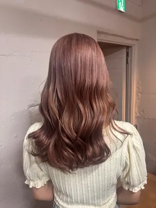 ロング カラー 🩵似合わせカット SEIRA🩵のヘアスタイル