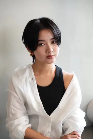 ショート カラー 加賀 千聖 /soigneのヘアスタイル